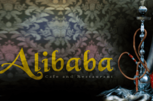 alibaba cafe and restaurant logo